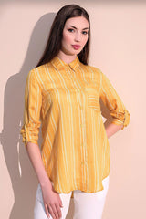 Yellow Women Shirt
