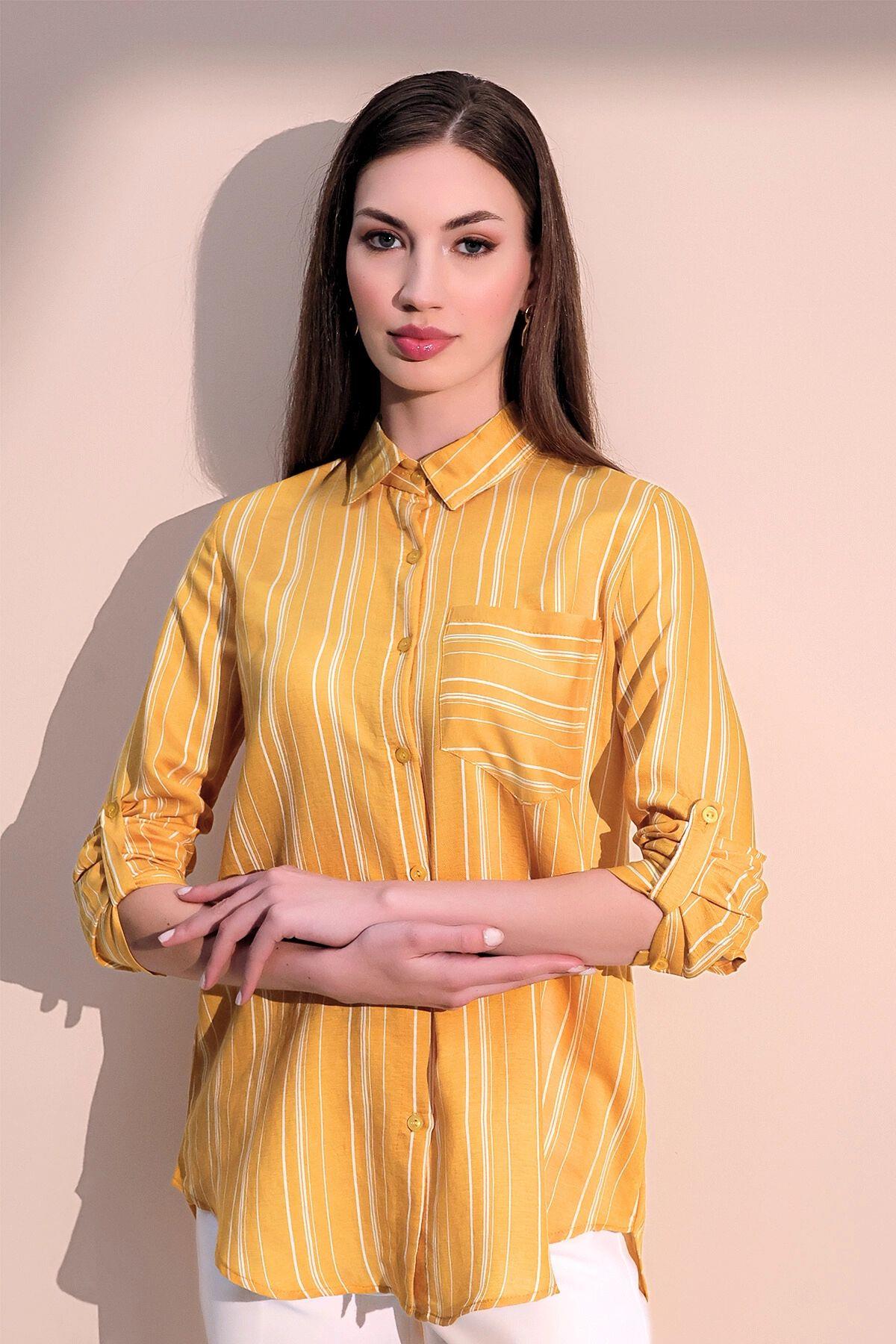 Yellow Women Shirt