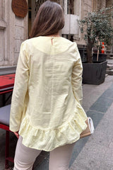 Yellow Women Blouse