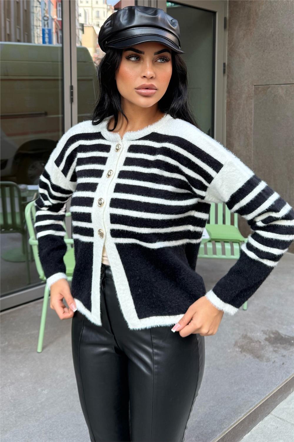 Black Women Cardigan