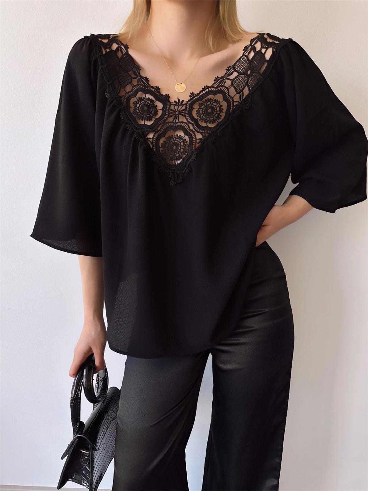 Black Women Blouse