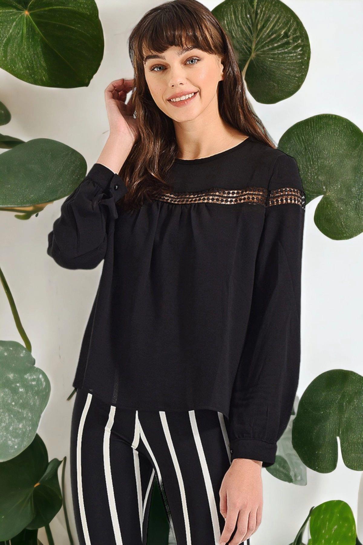 Black Women Blouse