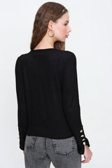 Black Women Cardigan