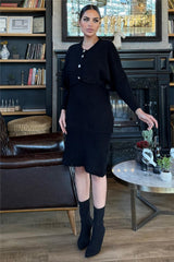 Black Women Two-Piece Set