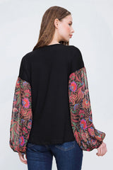 Black Women Blouse