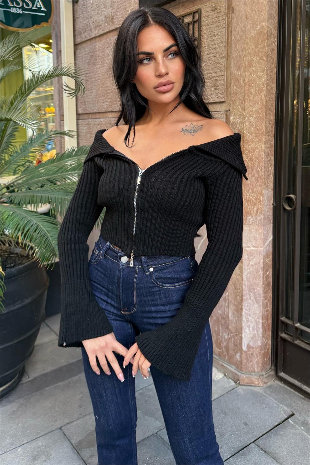 Black Women Sweater