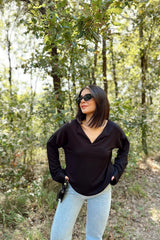 Black Women Blouse