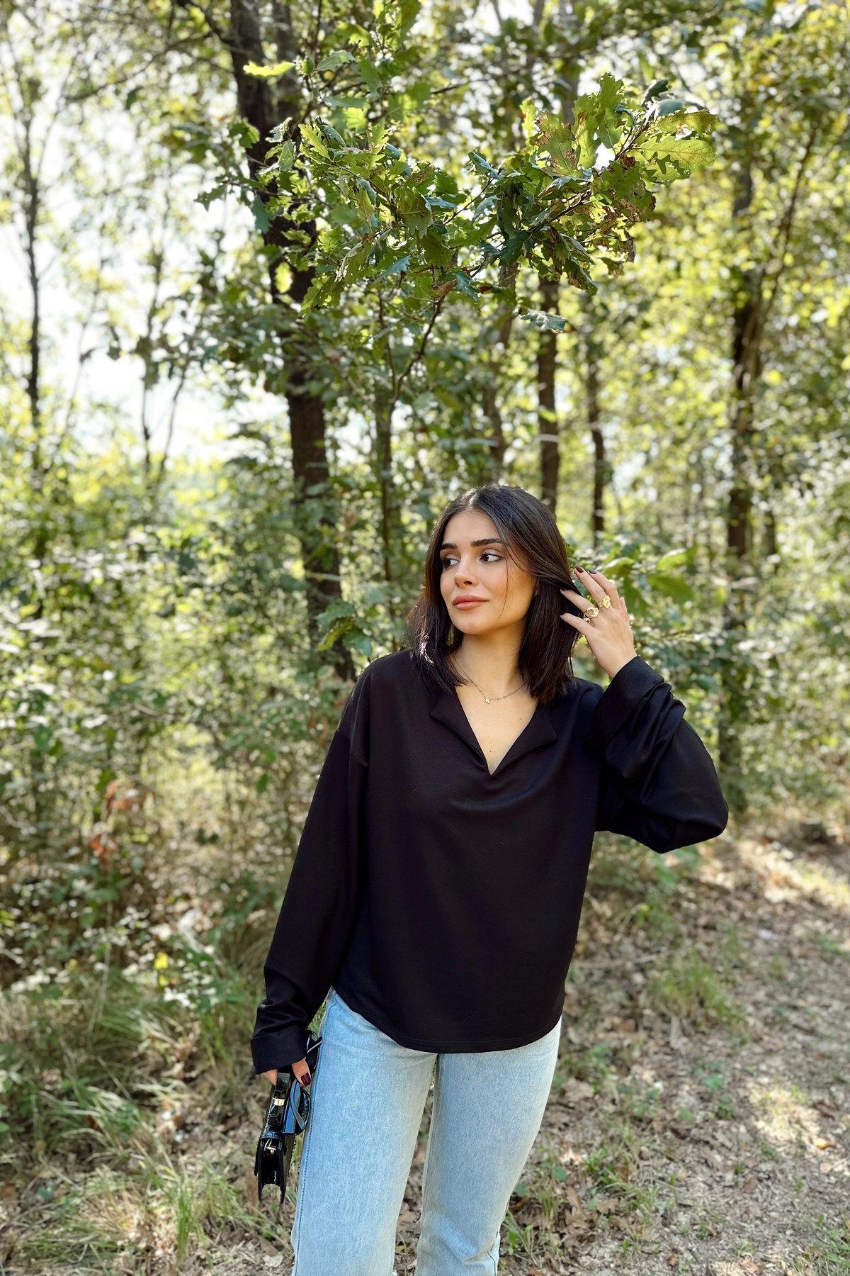 Black Women Blouse