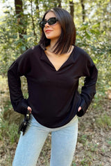 Black Women Blouse