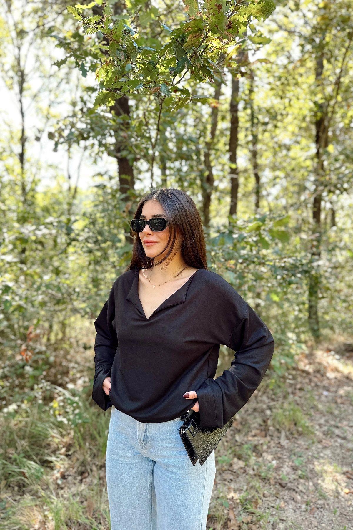 Black Women Blouse