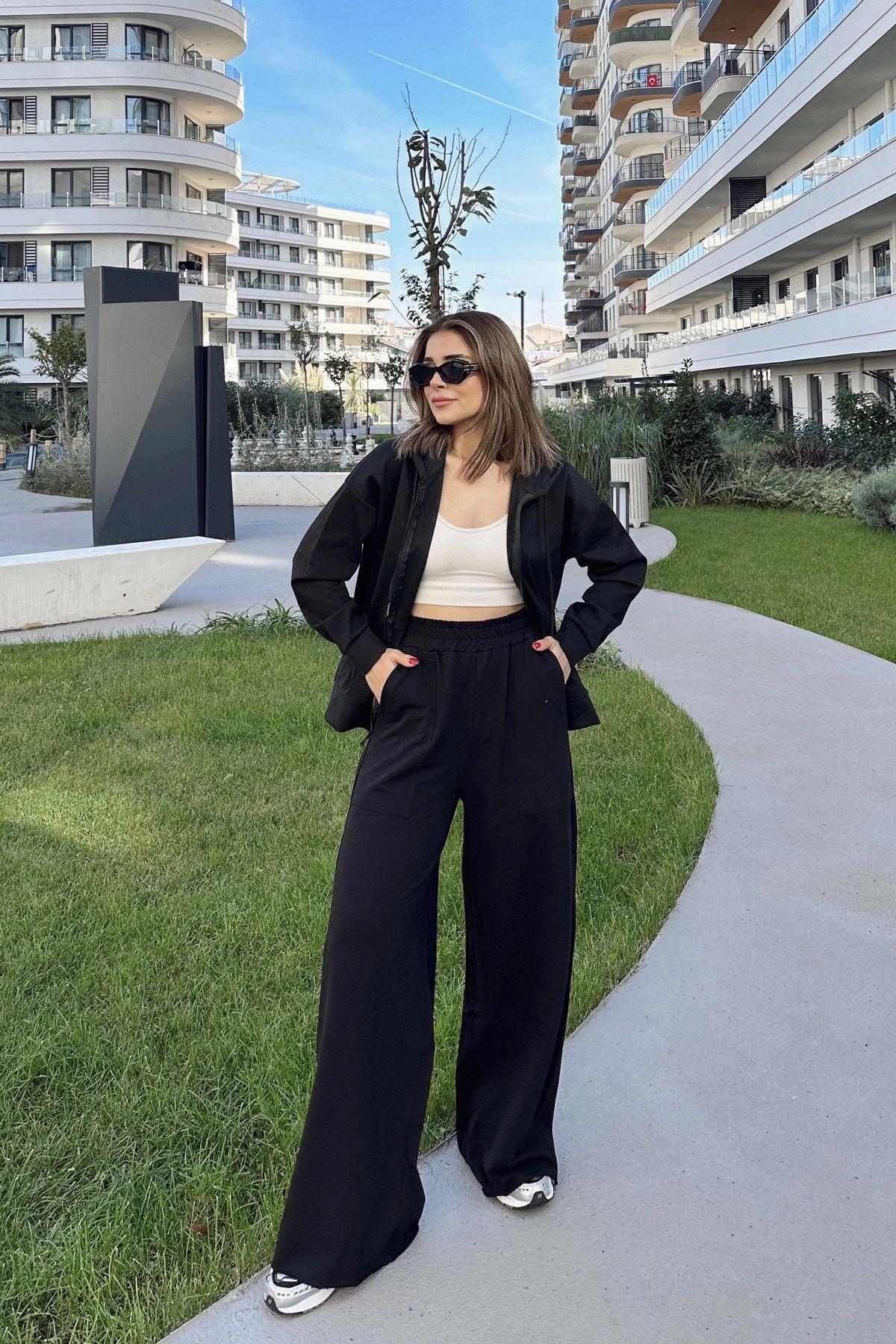 Black Women Pants