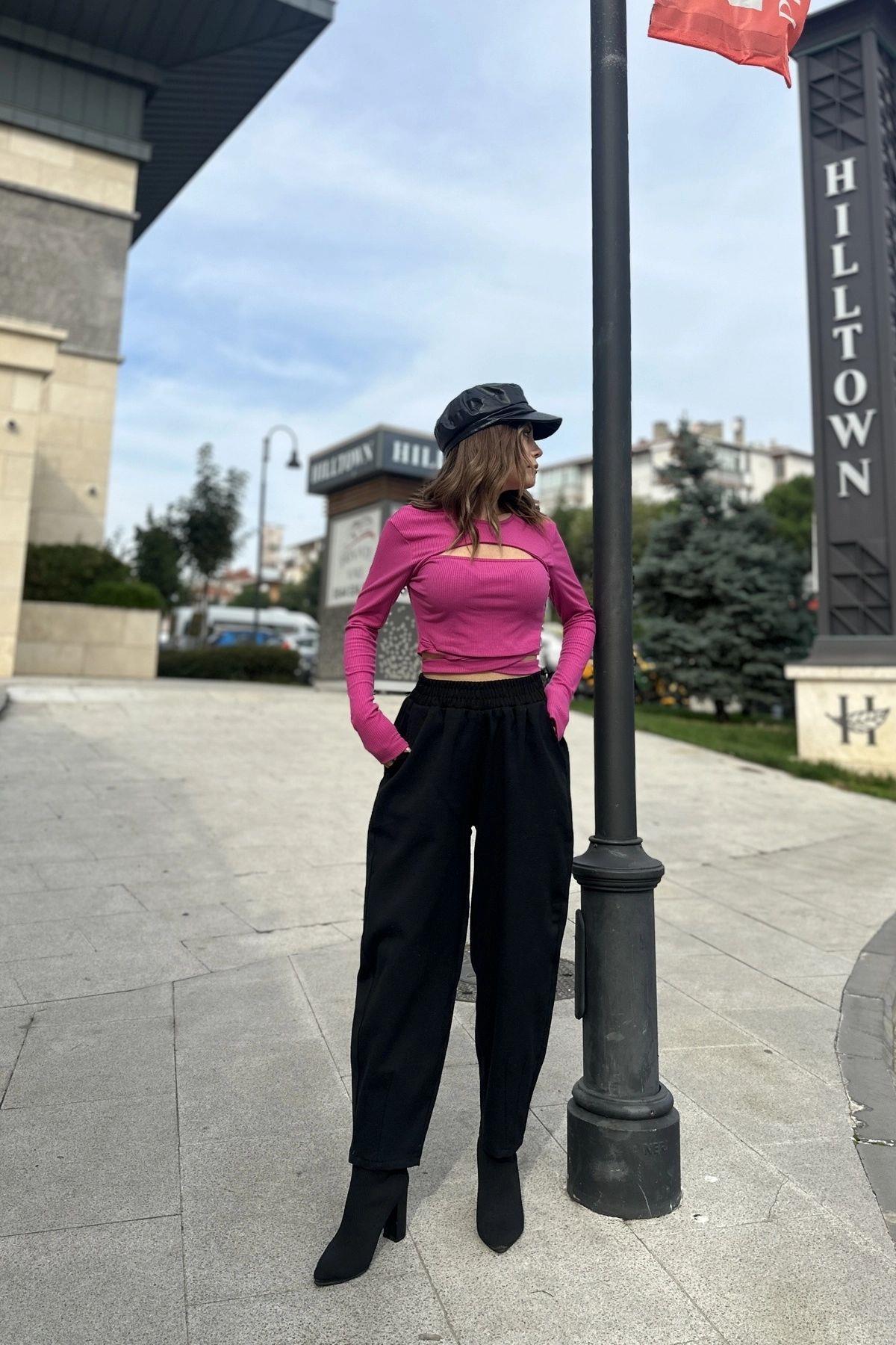 Black Women Pants
