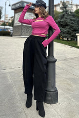 Black Women Pants