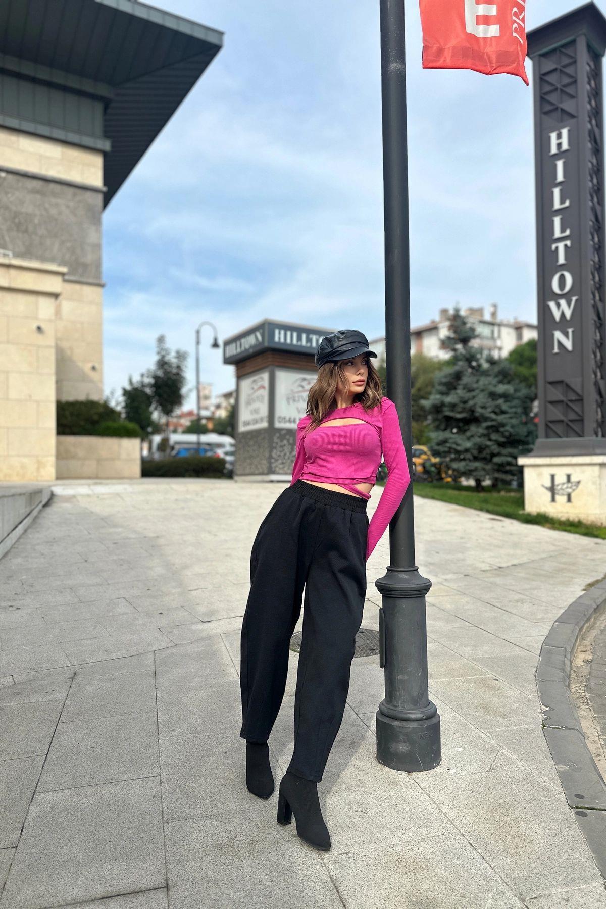 Black Women Pants