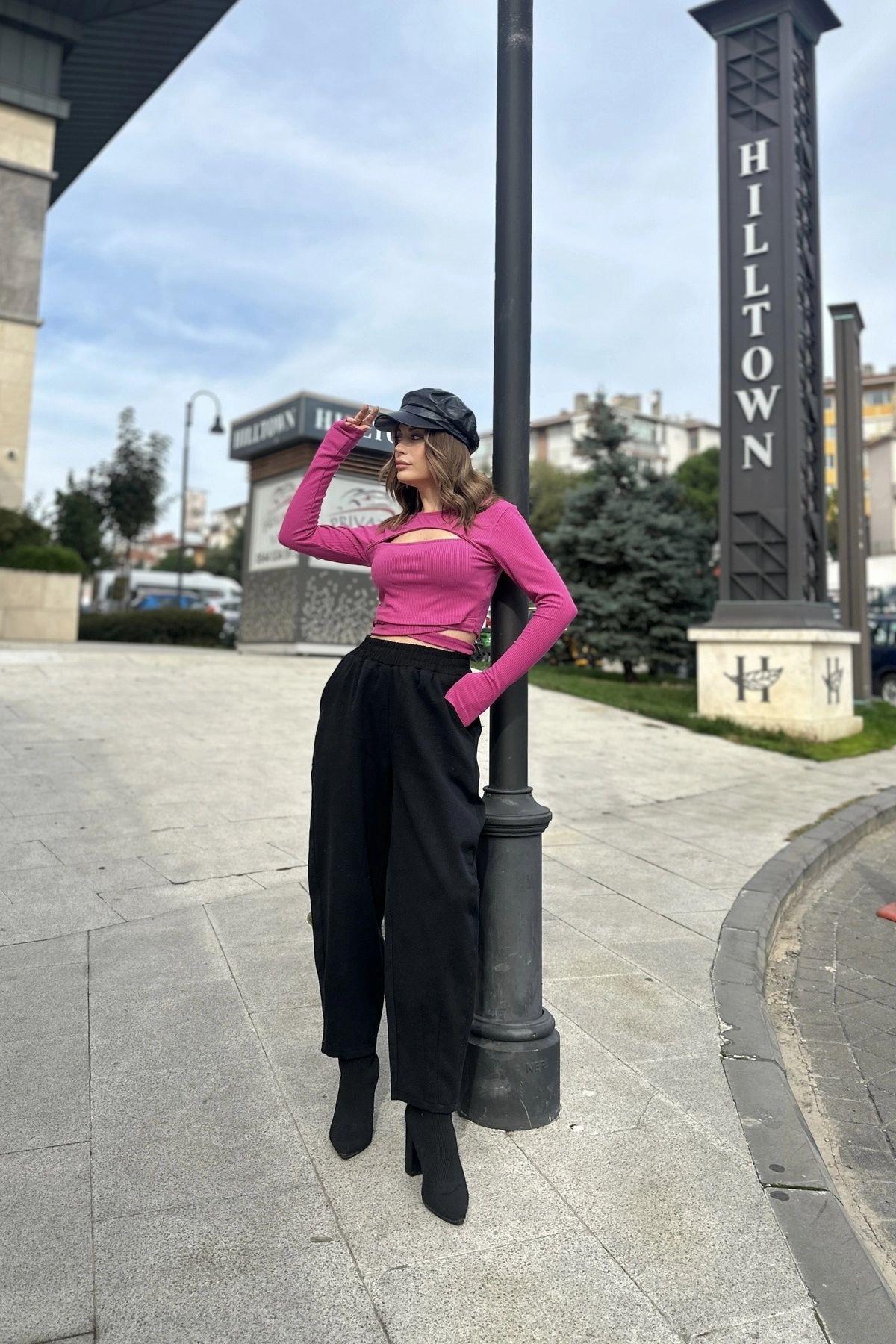 Black Women Pants
