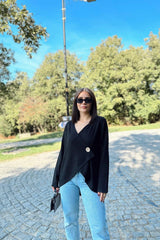Black Women Cardigan