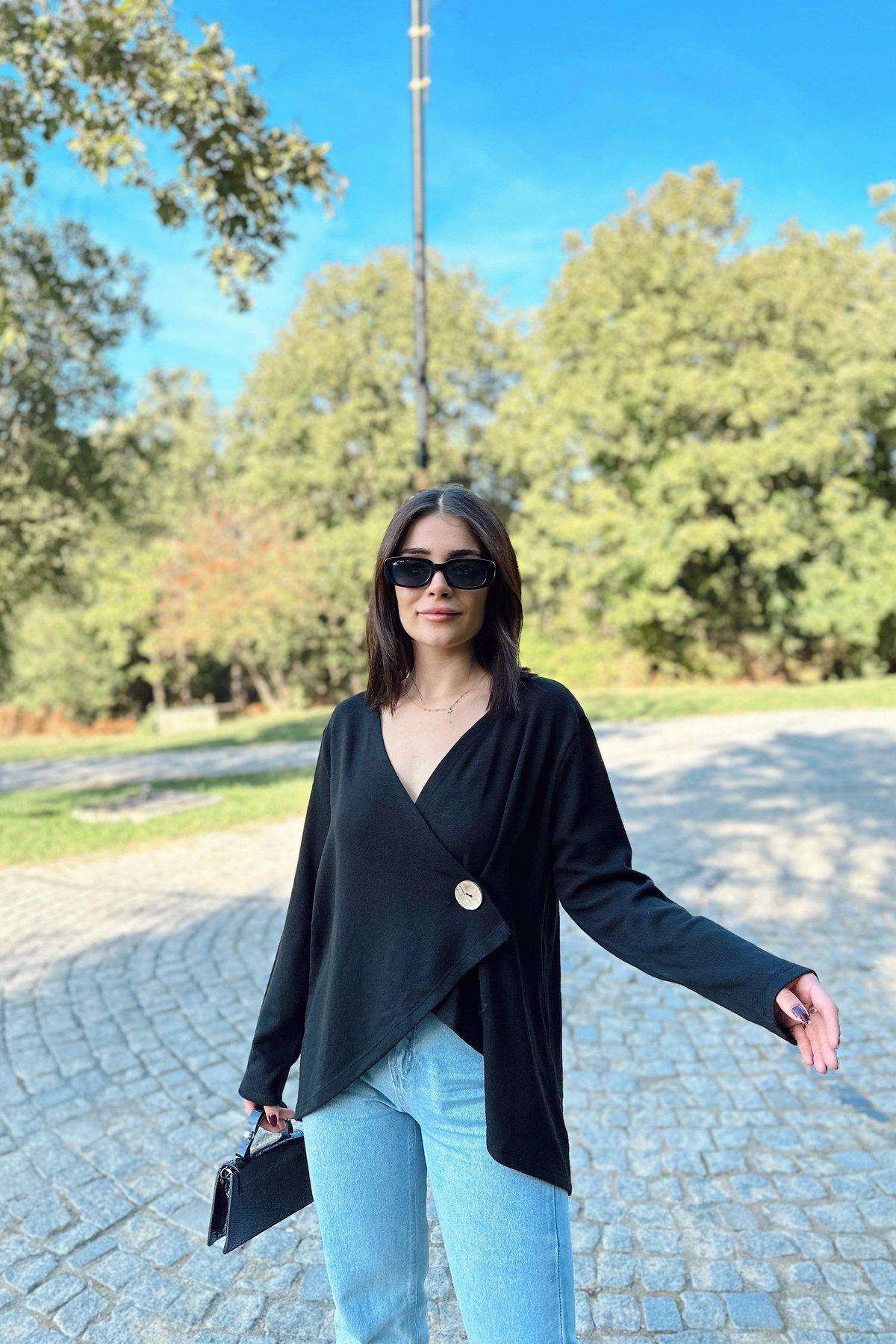 Black Women Cardigan