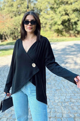Black Women Cardigan