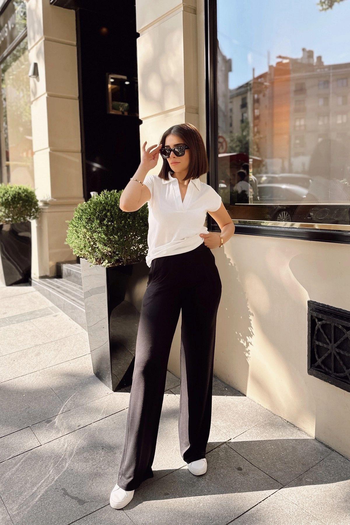 Black Women Pants