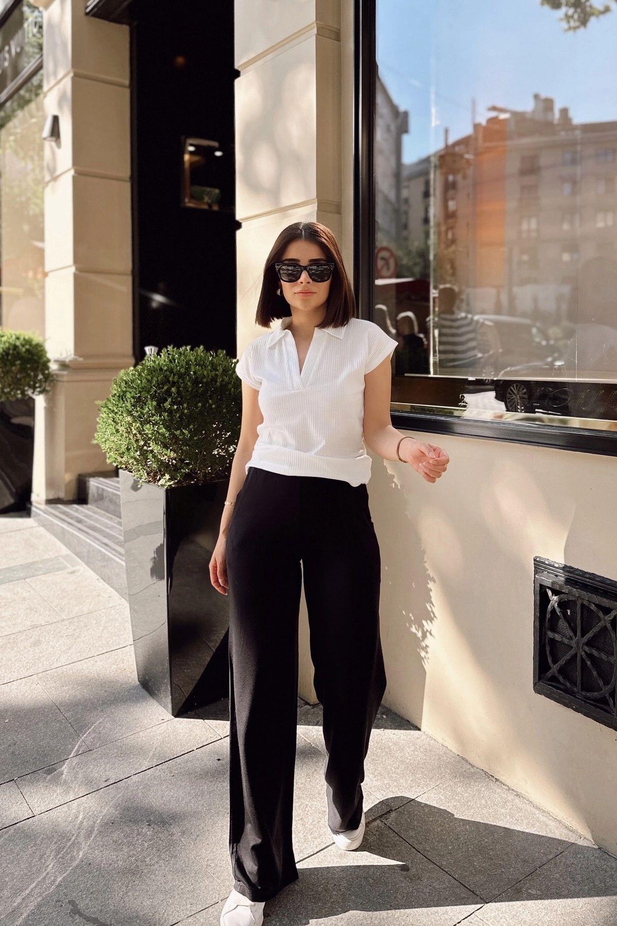 Black Women Pants