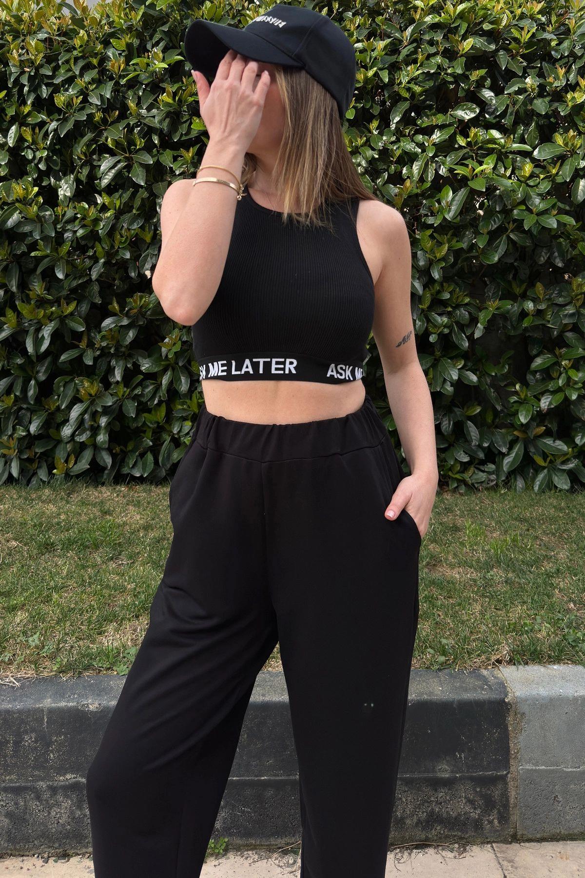 Black Women Pants