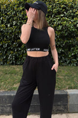 Black Women Pants