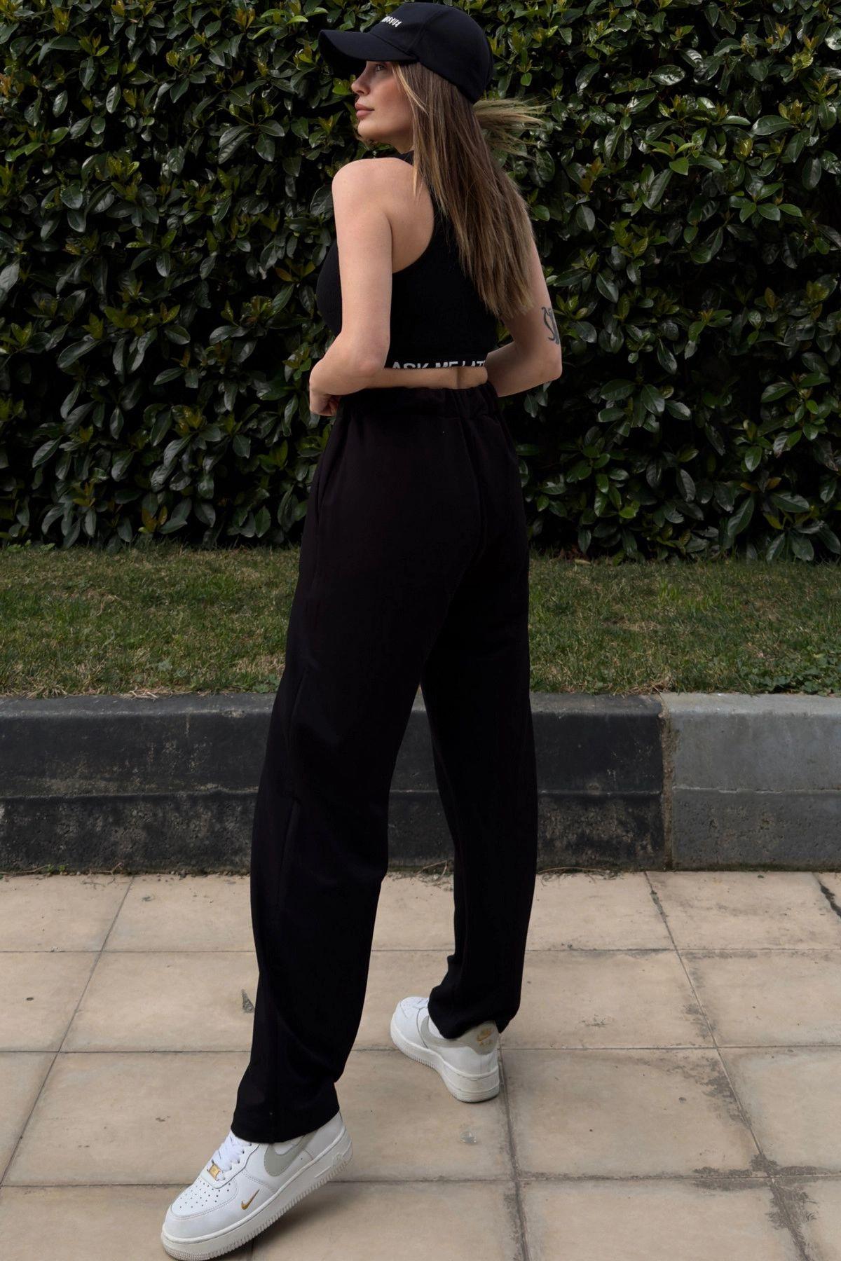 Black Women Pants