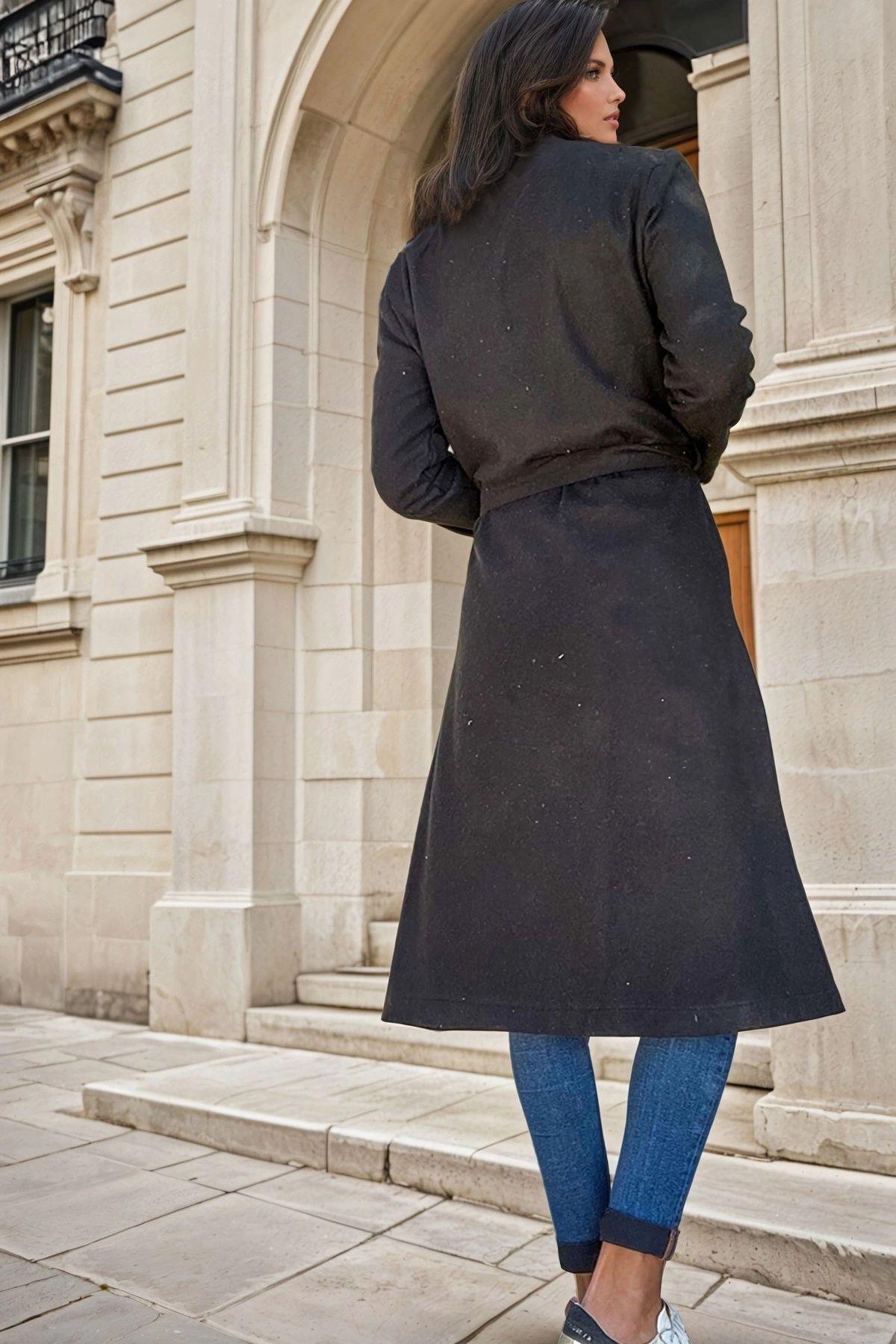 Black Women Coat