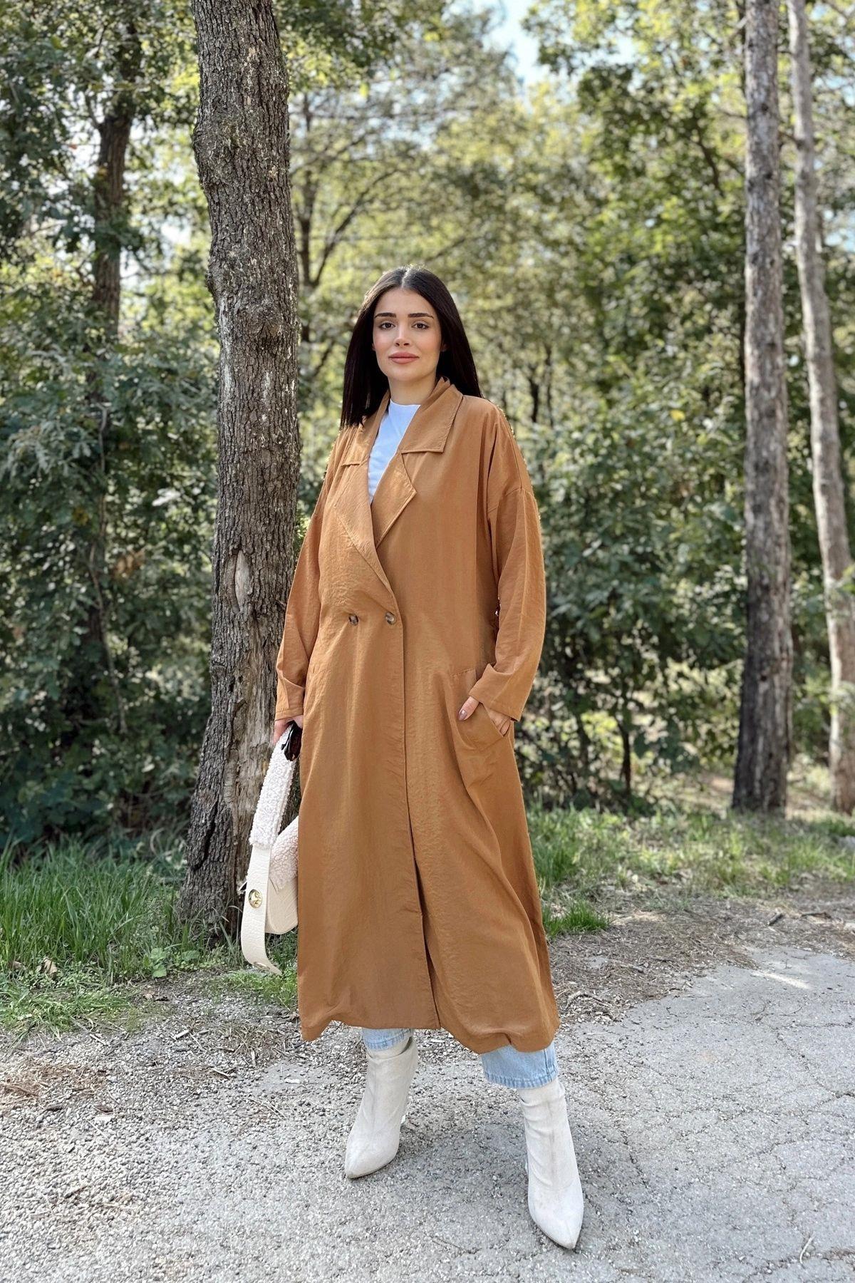 Taba Women Trench Coat