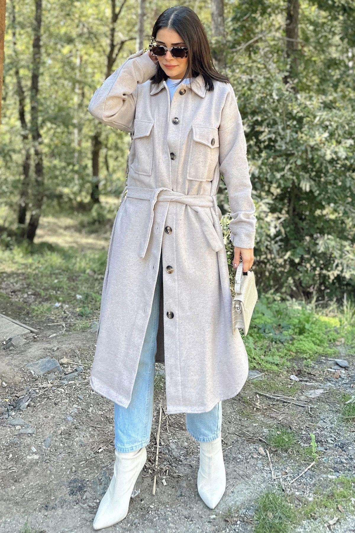 Stone Women Coat
