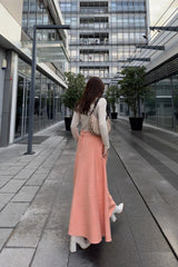 Orange Women Skirt