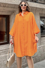 Orange Women Dress