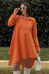 Orange Women Dress