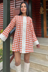 Orange Women Dress