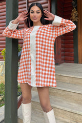 Orange Women Dress