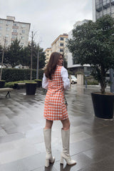 Orange Women Dress