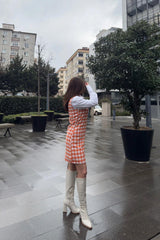Orange Women Dress