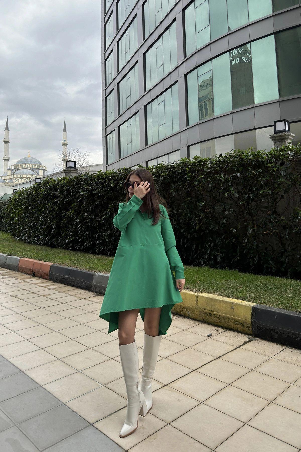 Green Women Dress