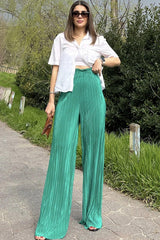 Benetton Green Women Pants