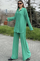 Benetton green Women Two-Piece Set