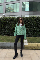 Green Women Jacket