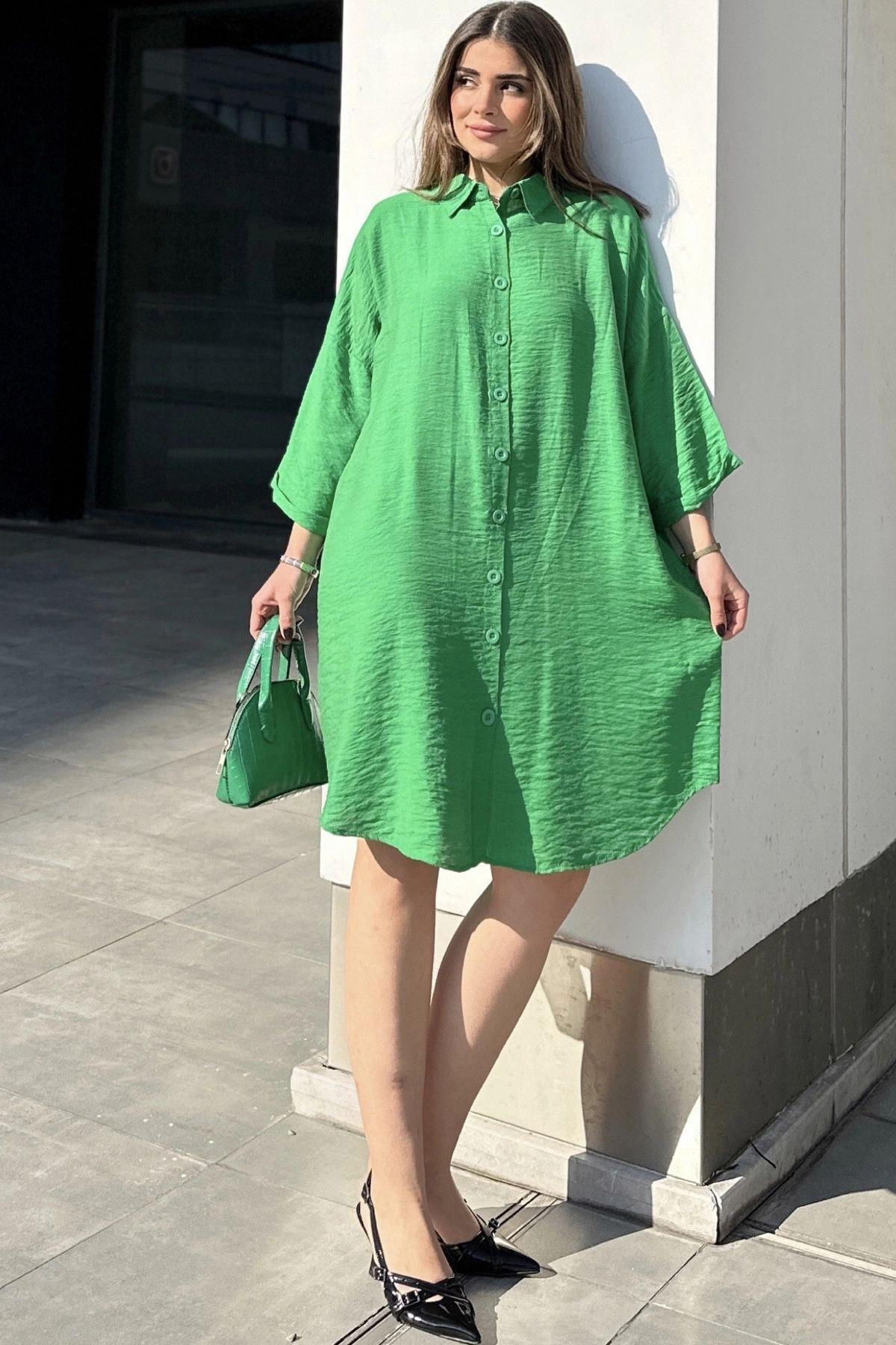 Green Women Dress