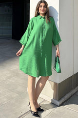 Green Women Dress