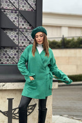 Green Women Jacket