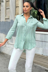 Green Women Shirt