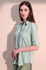 Green Women Shirt