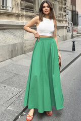 Benetton Green Women Skirt