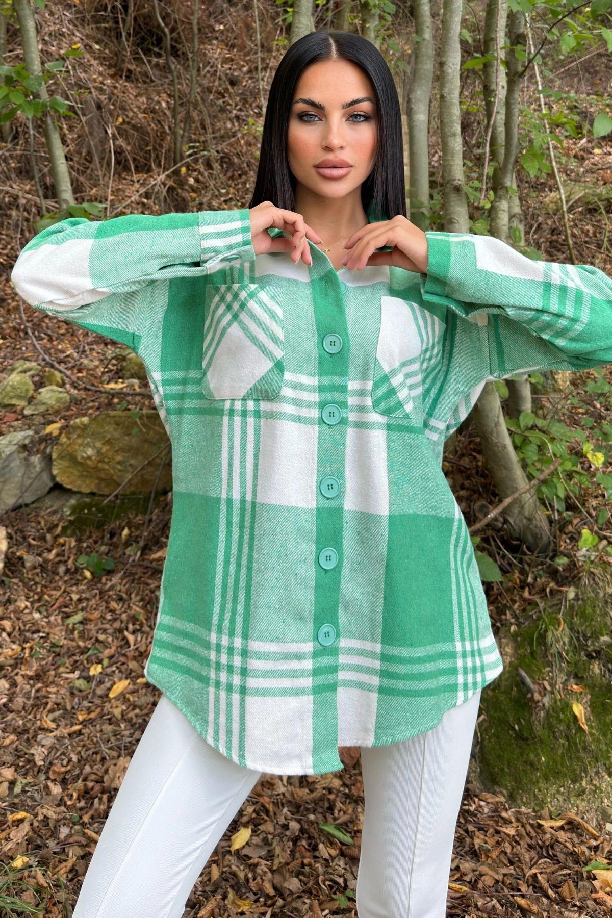 Green Women Shirt