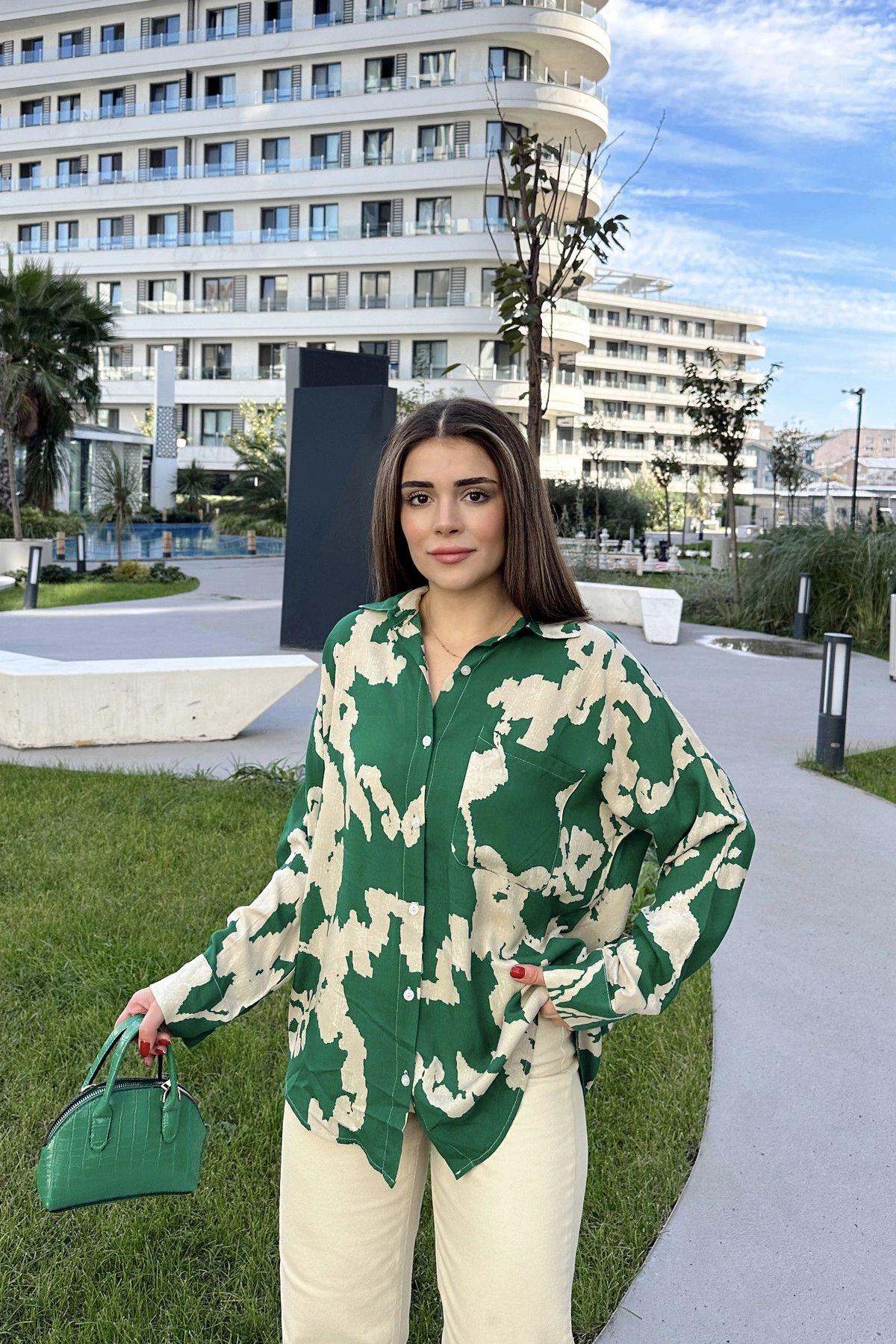 Green Women Shirt