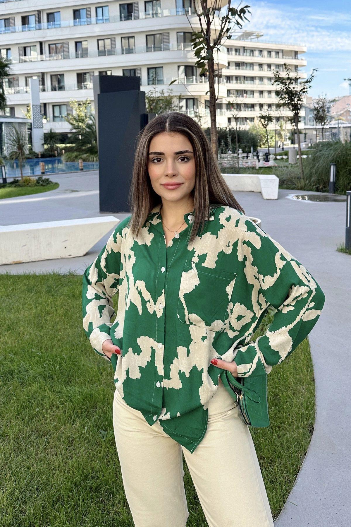 Green Women Shirt